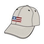 AMERICAN FLAG TATTERED CHILL CAP