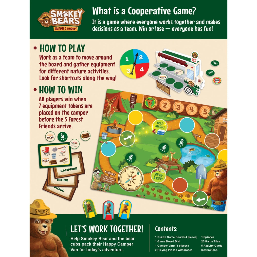 Smokey Bear's Happy Camper Co-op Game