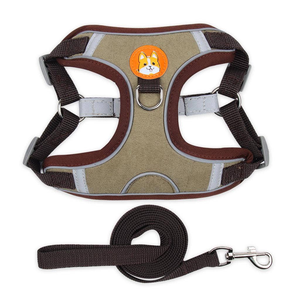 Ultimate Comfort and Safety Pet Harness Set: Purple / M