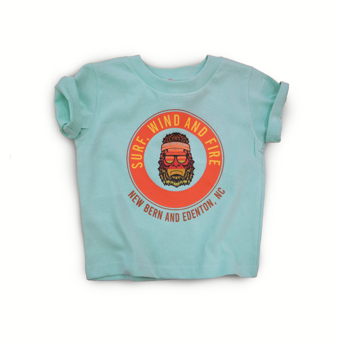Rainbow Sasquatch Kid's T-Shirt, Chill