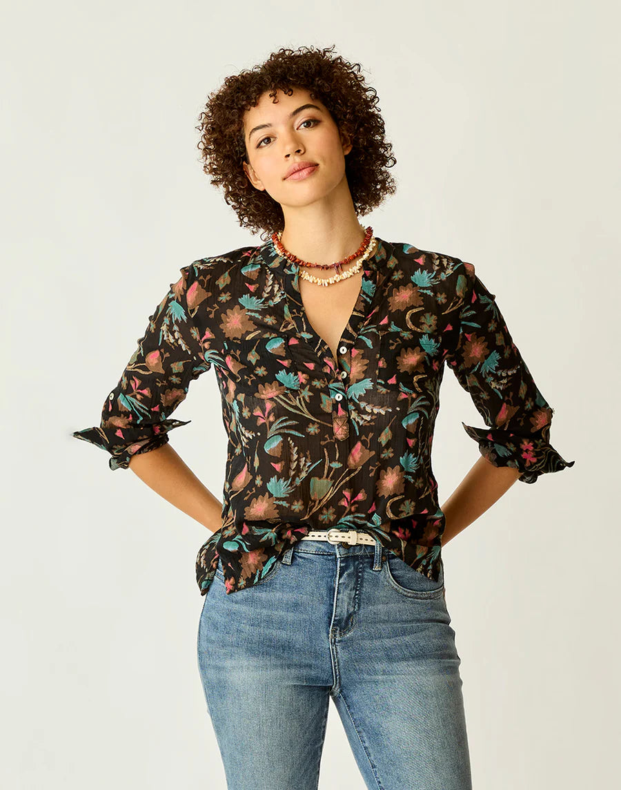 DYLAN TEXTURED GAUZE DAWN SHIRT main image 1