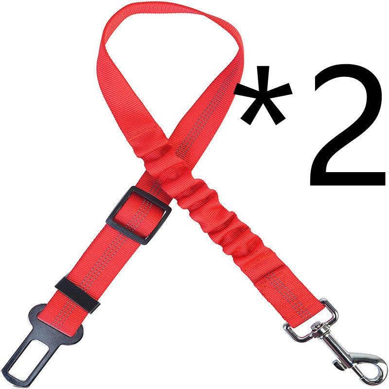 PetSafe Car Safety Harness and Towing Rope: Red