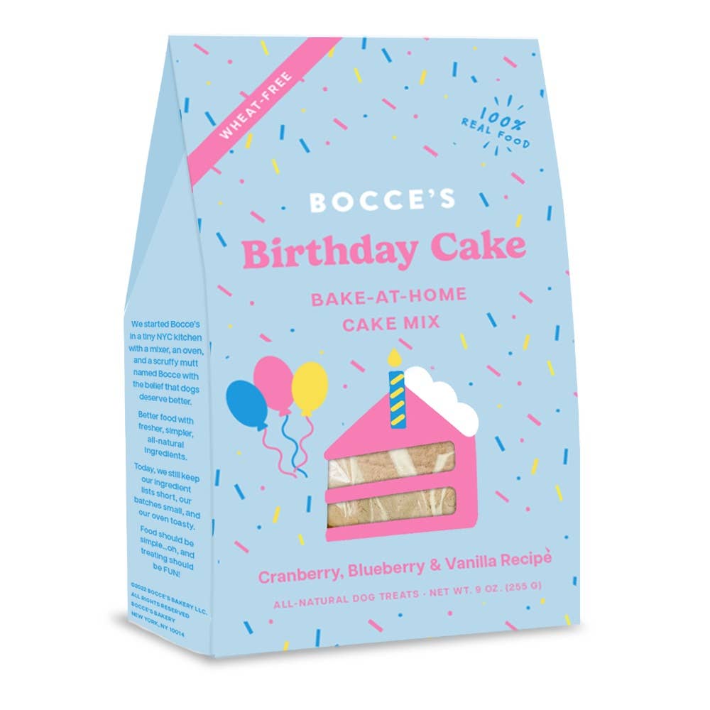 Bocce's Bakery Birthday Cake Mix 9oz