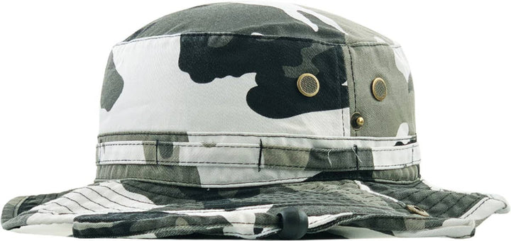 Solid Boonie Hat With String (Fitted): L/XL / OLV