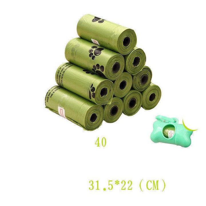 EcoPaw Poop Pickers: Biodegradable Pet Waste Bags Single Roll
