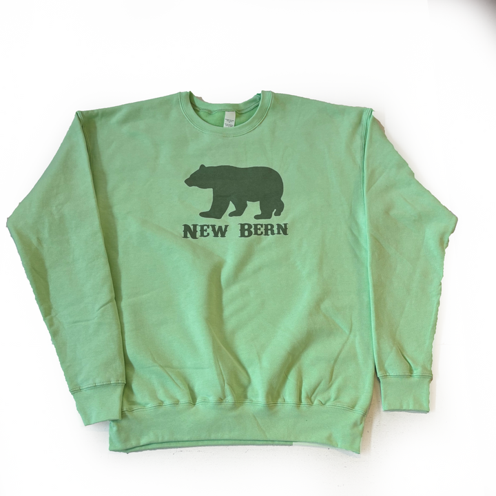 New Bern Simple Bear Crew Sweatshirt
