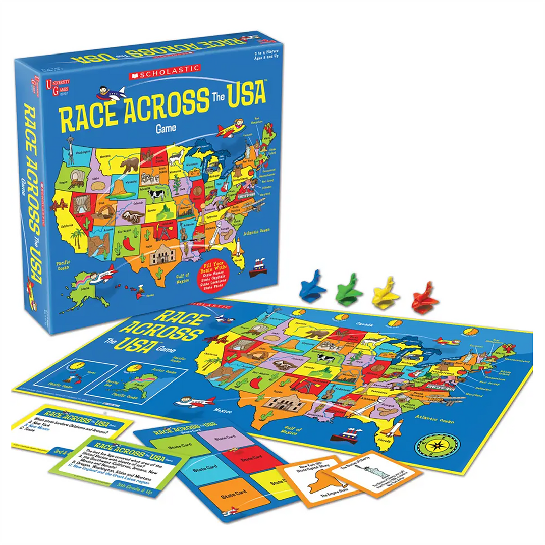 Race Across the USA Board Game