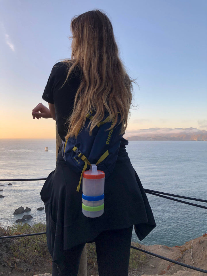 Humangear Stax - Eco Stackable, Leak-Tight Container Tubs: Large