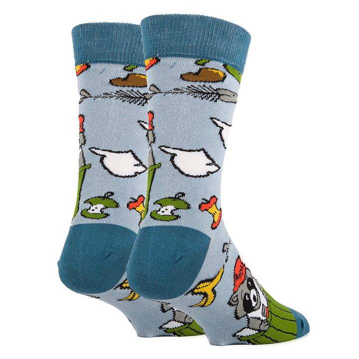 Trash Panda | Men's Cotton Crew Funny Socks