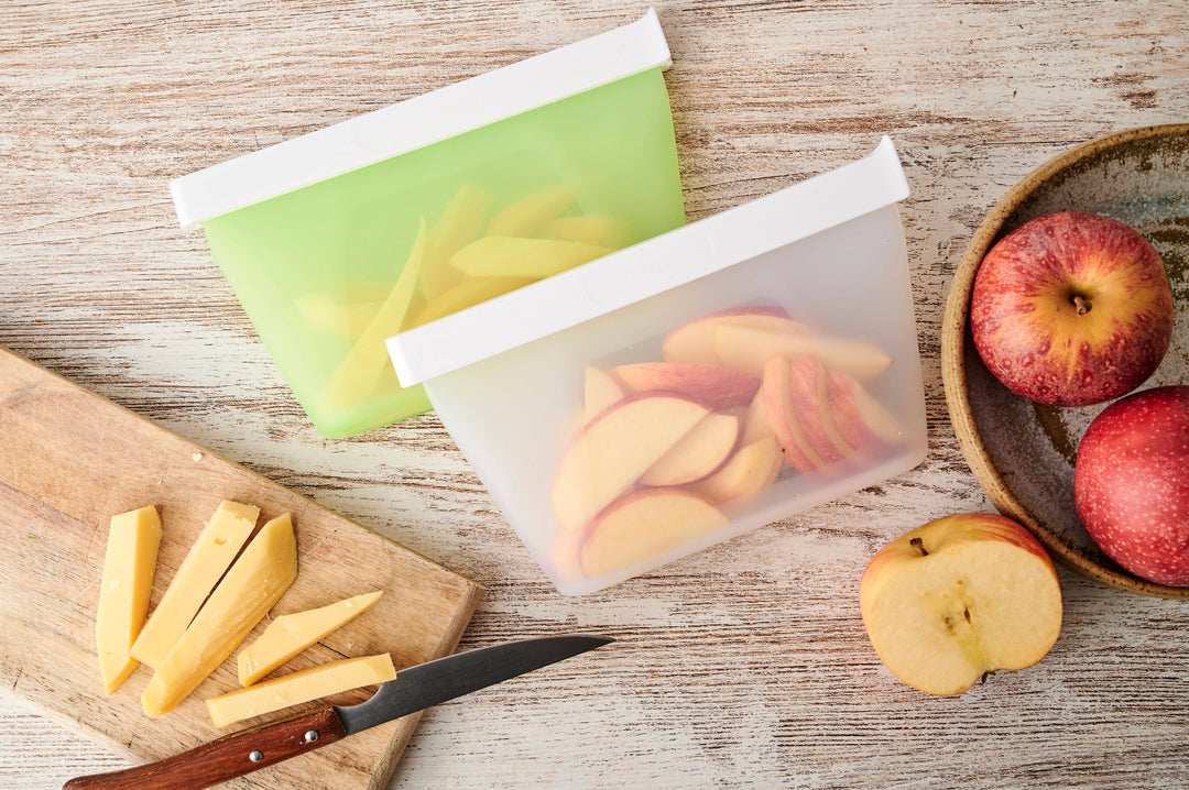 Humangear GoPouch - Reusable Silicone Bag: Blue / Medium