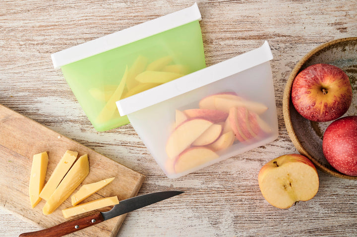 Humangear GoPouch - Reusable Silicone Bag: Blue / Medium