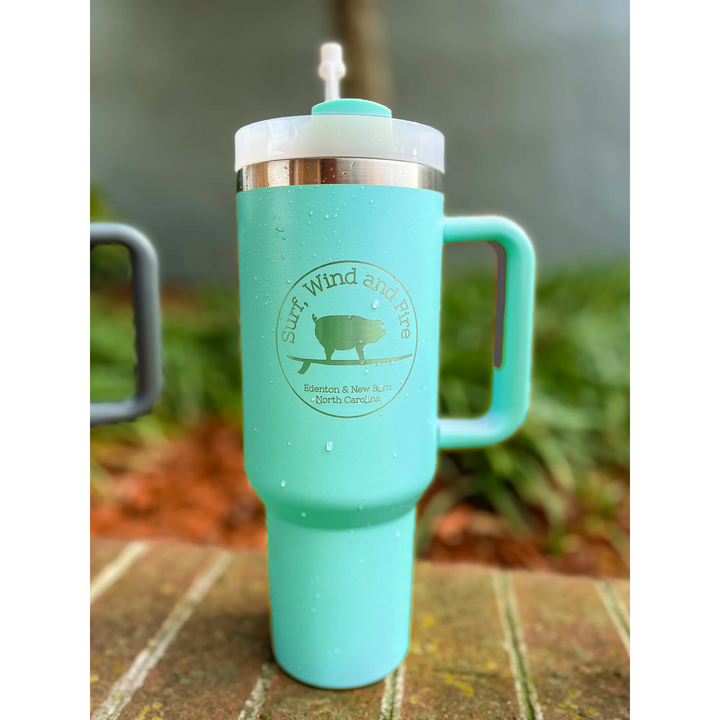 The Big Sipper, Surfing Characters - 40 oz. with Handle