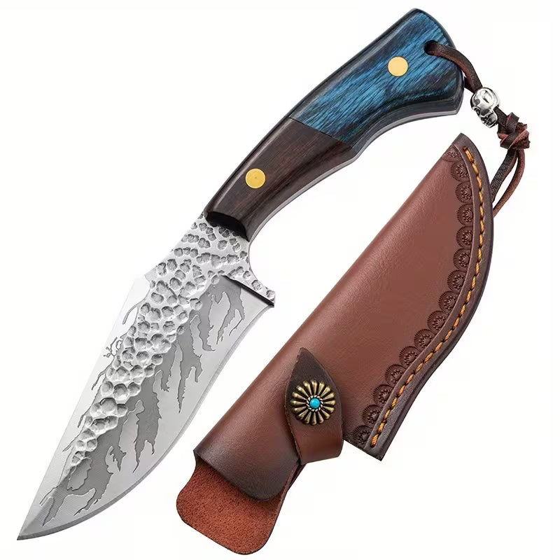 Damascus Steel Hunting Knife
