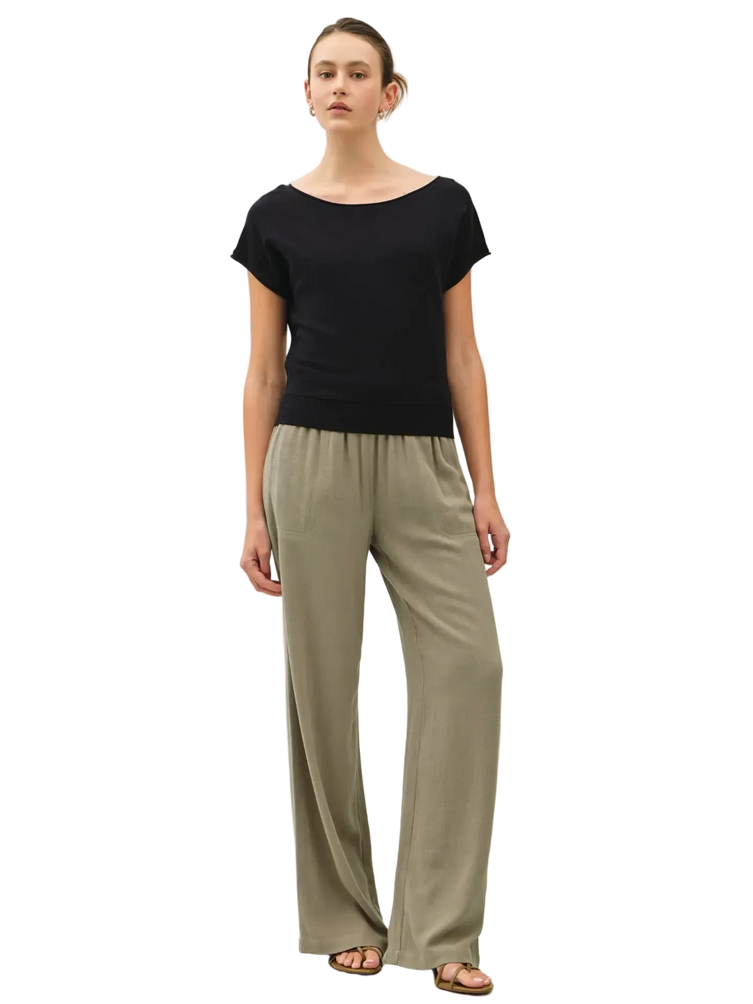 W's Boat Neck Sweater Top