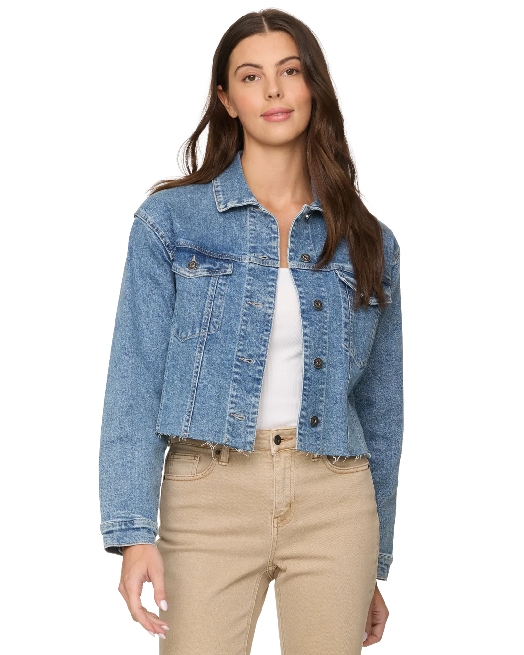 W's Sidney Cropped Denim Jacket