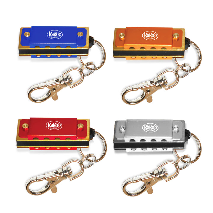 Mini Keychain Harmonica