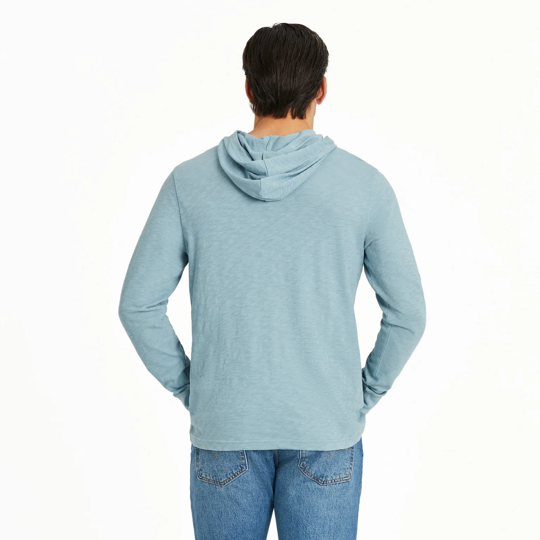 M'S L/S Slub Art of Optimism Truck w Guitar