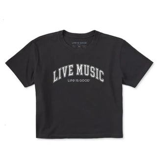 W's SS Crusher Boxy Tee Make More Music