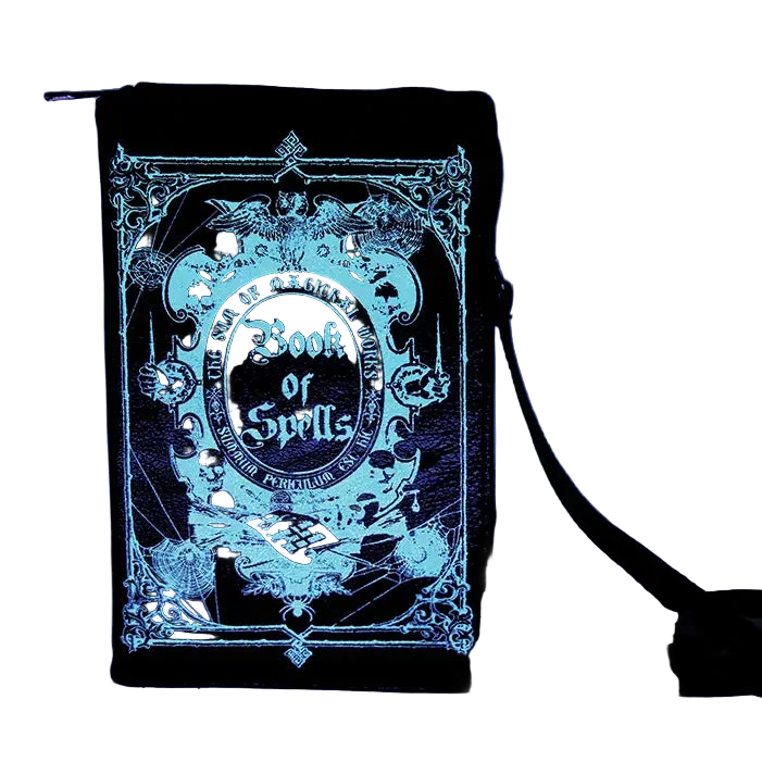 Storybook Clutch Bag with Removable Wristlet and Shoulder Strap