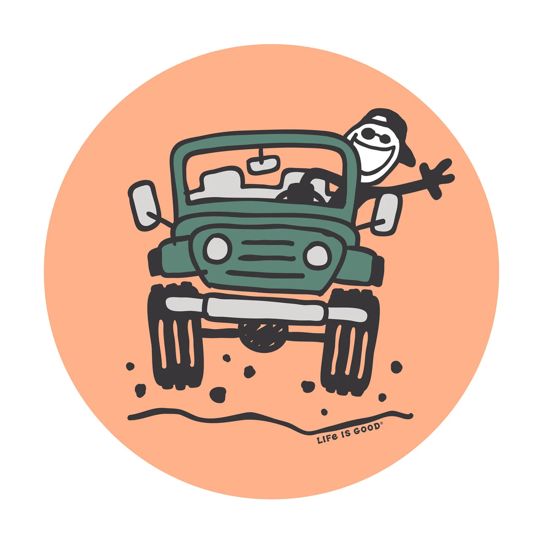 Jake ATV Circle Sticker