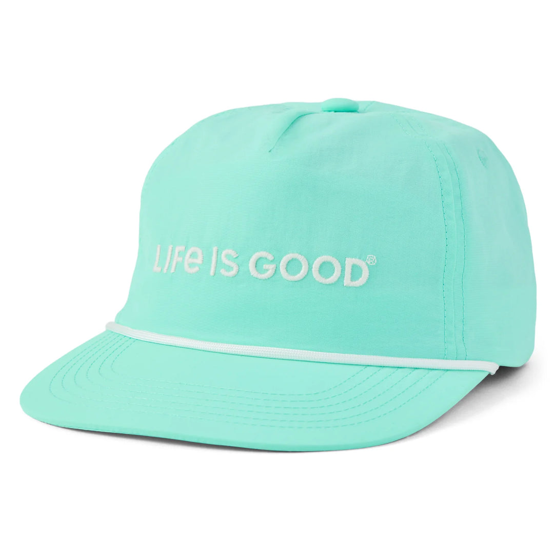 Adult Unisex Life is Good Nylon Rope Hat