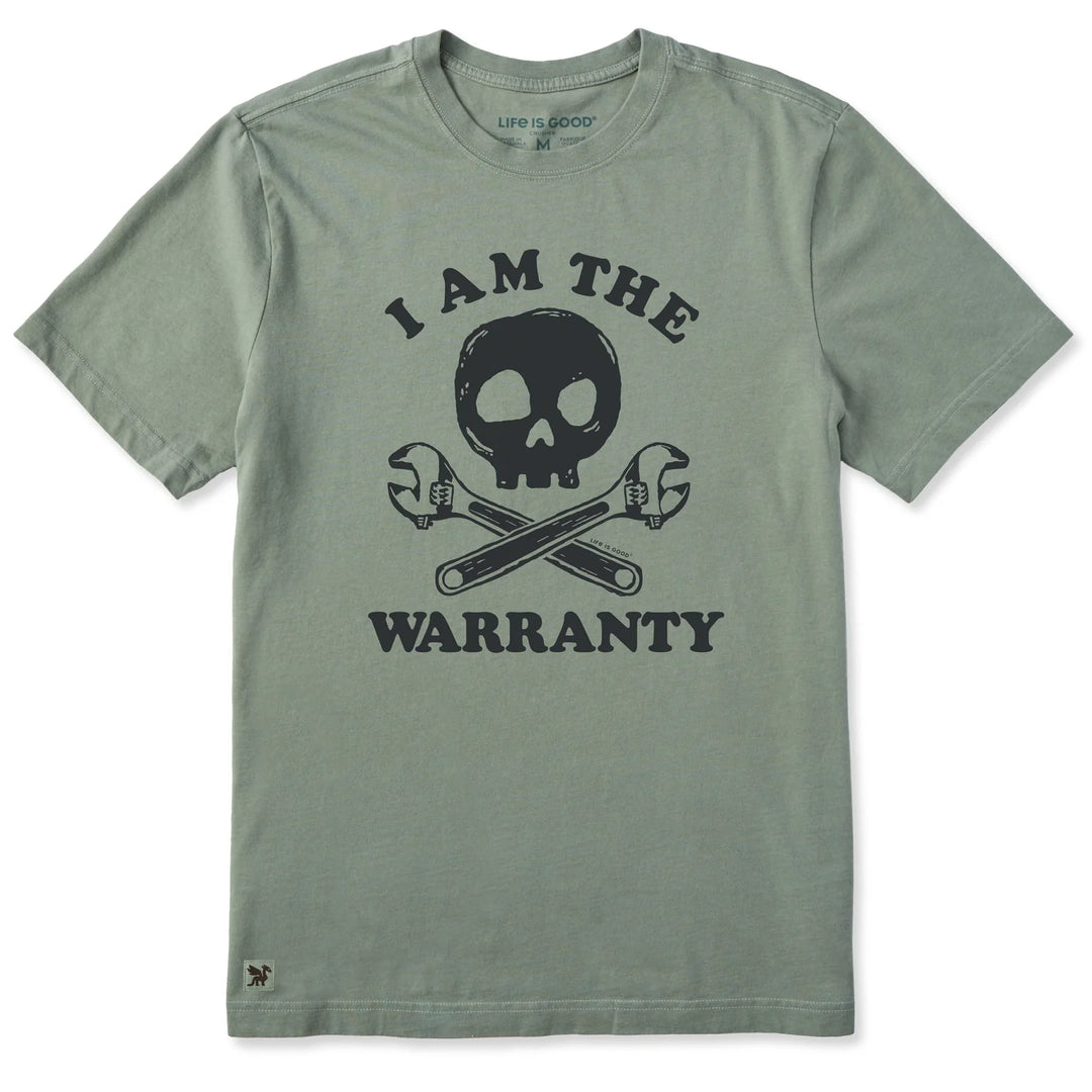 M's I am the Warranty Skull & Tools Short Sleeve Crusher Tee