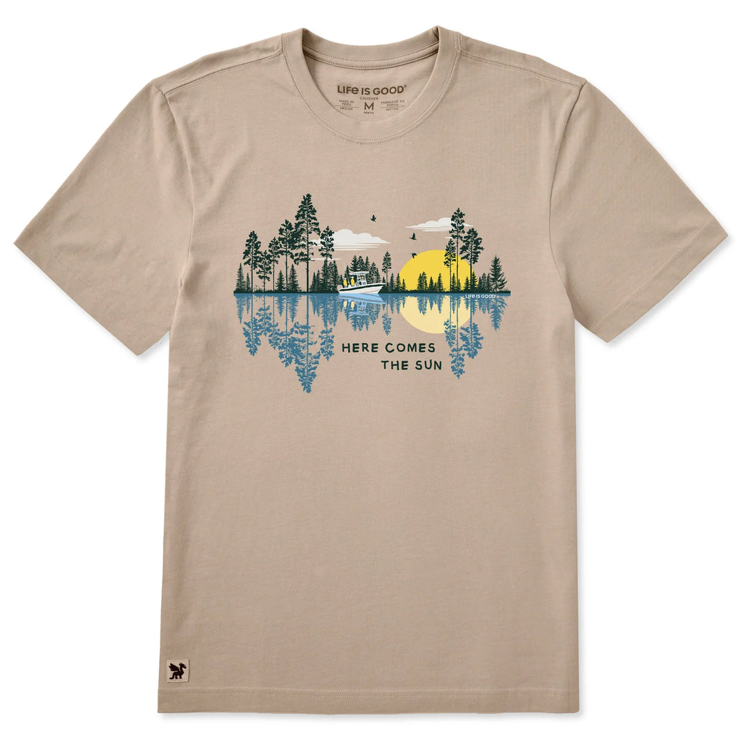 M's Here Comes the Sun Reflections Short Sleeve Crusher Tee