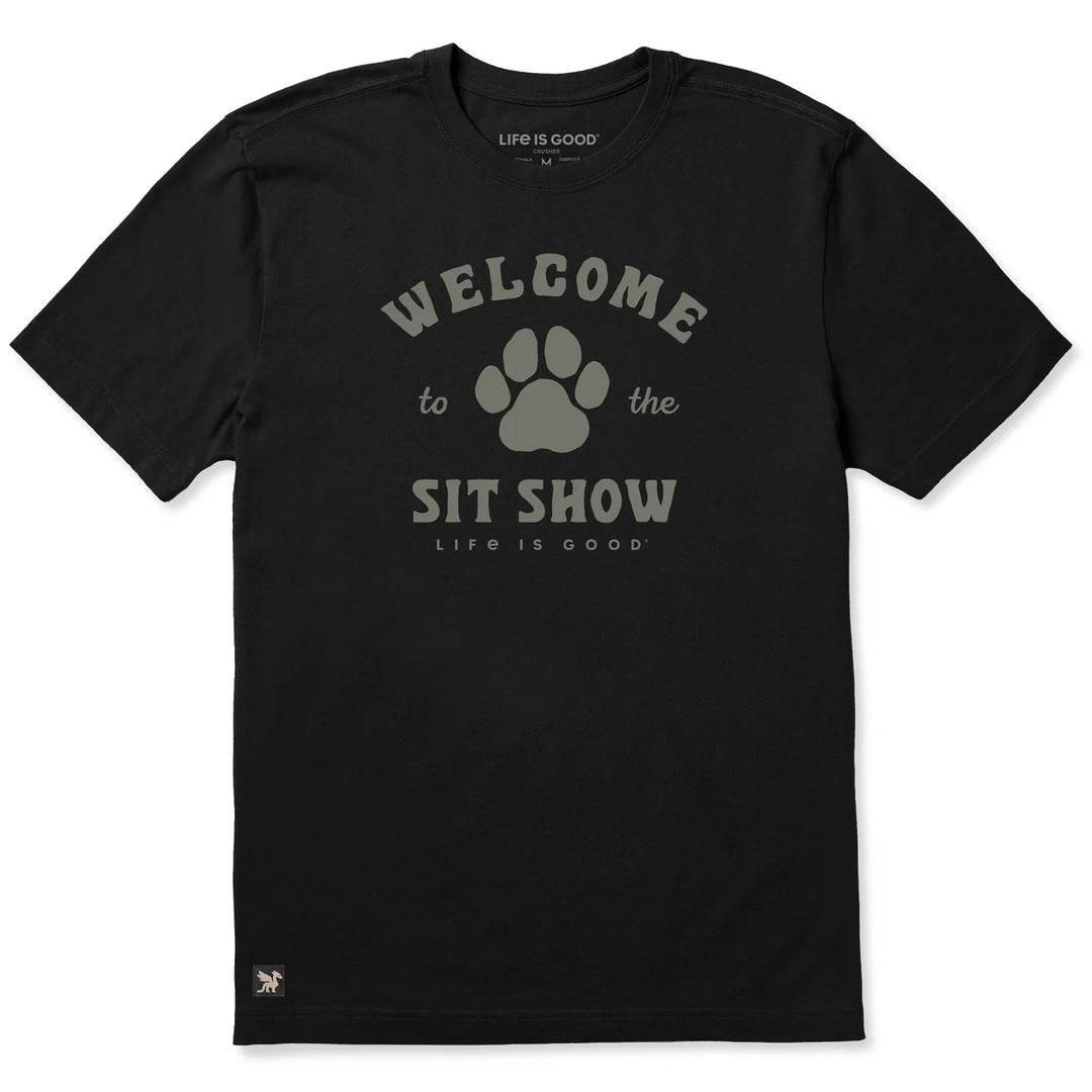 M's Sit Show Paw Short Sleeve Crusher-LITE Tee