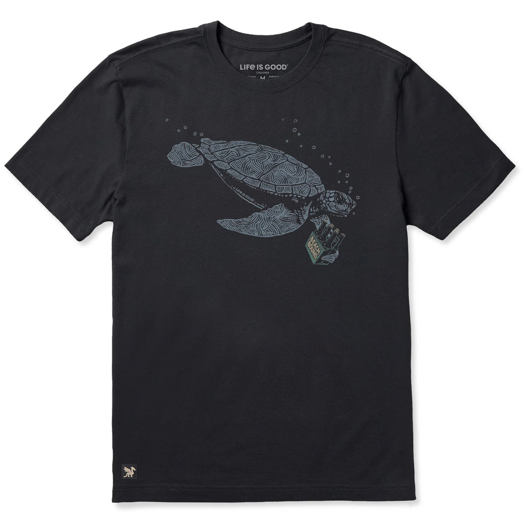 M's Beach Bound Turtle Short Sleeve Crusher-LITE Tee