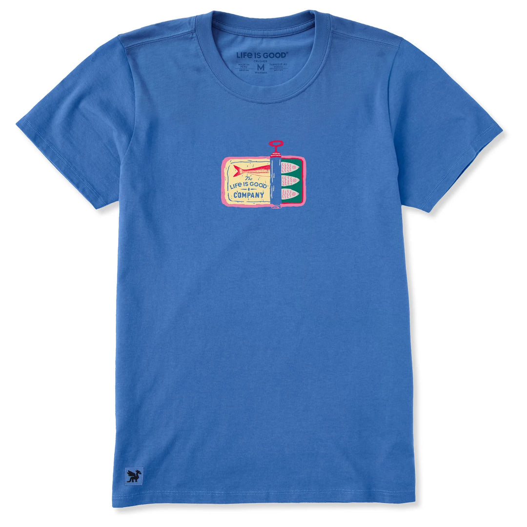 W's Sardine Tin Short Sleeve Crusher Tee