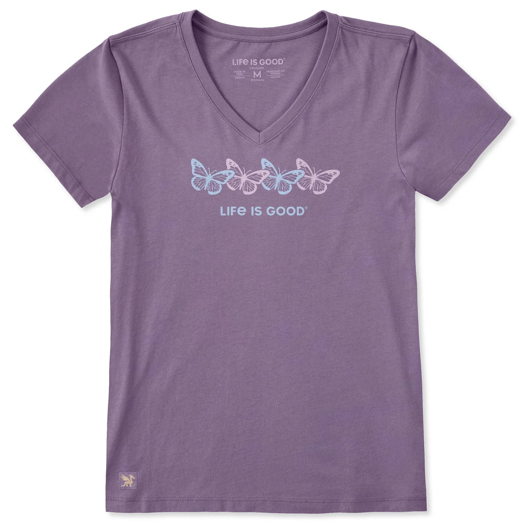 W's Rally Butterflies Short Sleeve Crusher-LITE Tee