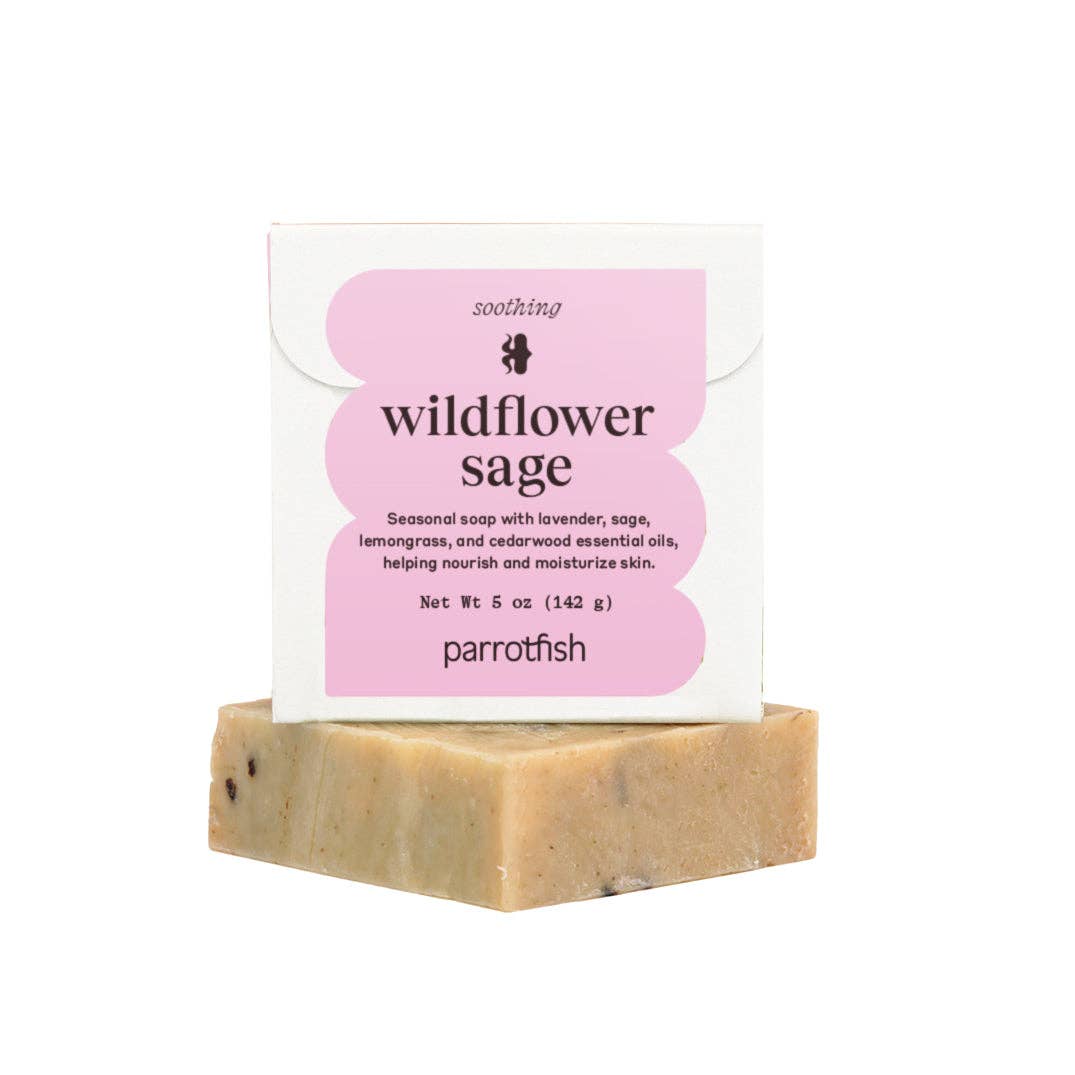Wildflower sage soap bar