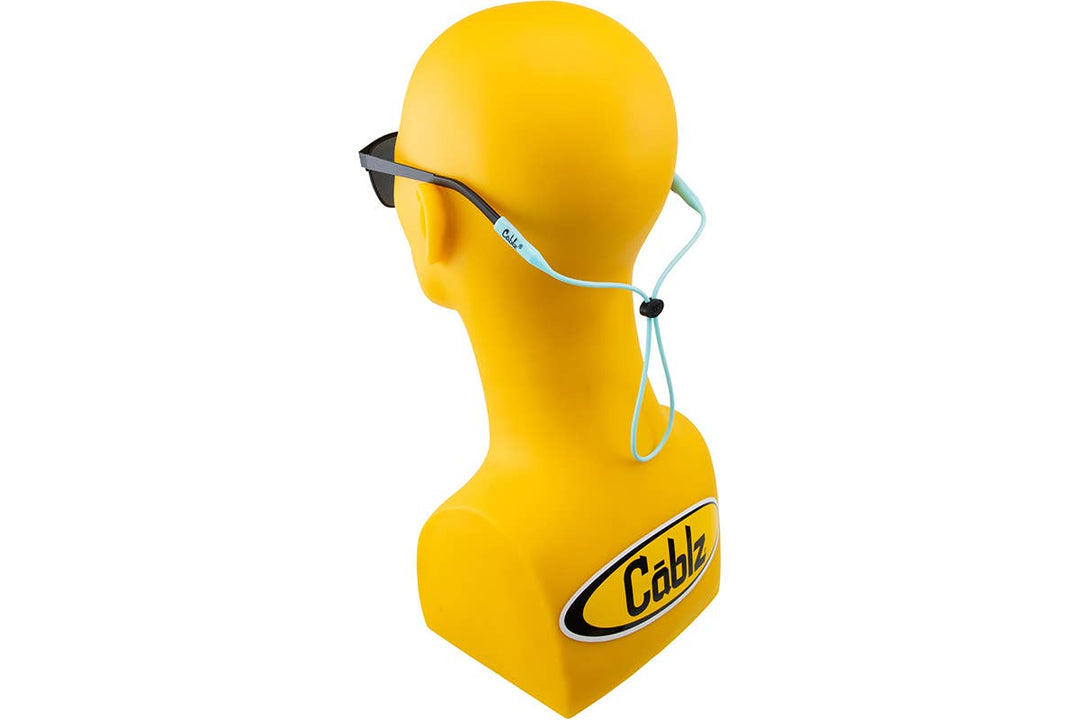 Cablz - Silicone.  Made from 100% Silicone!-SiliconeTeal: Teal (Tiffany Blue) / 16"
