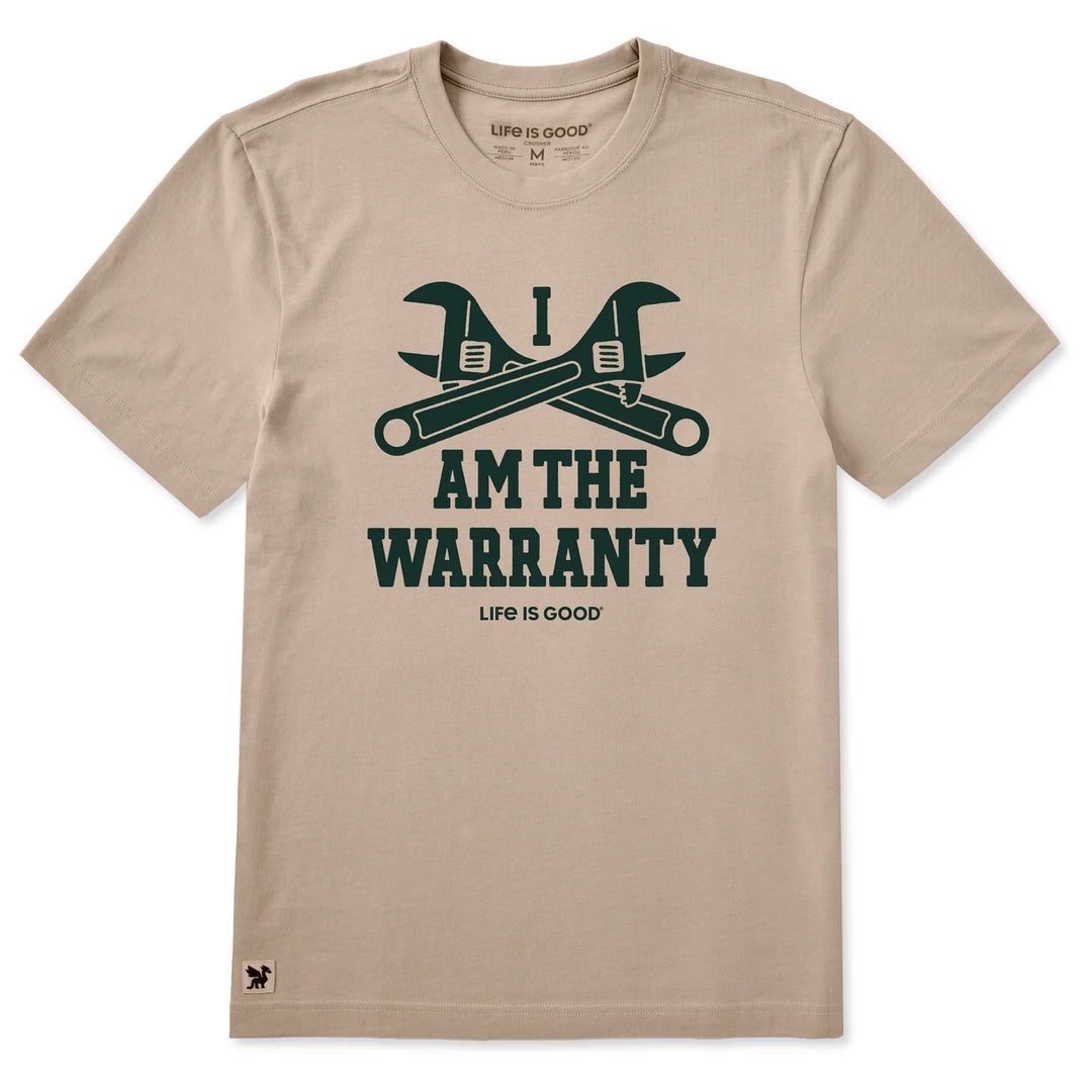 M's I am the Warranty Short Sleeve Crusher Tee