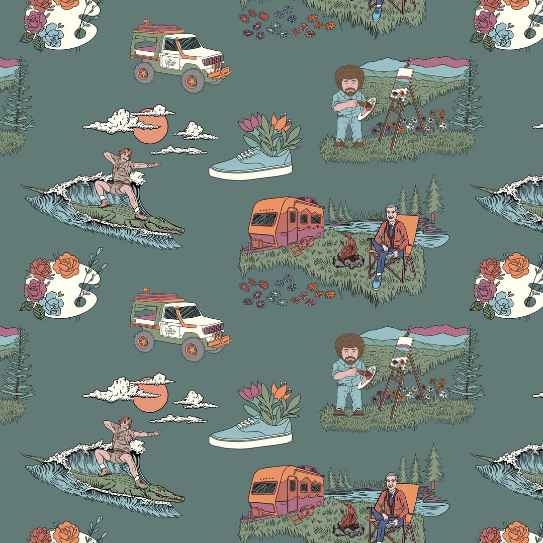 M's Holy Trinity of the 90's Chillknit Ramblin' Button-Down