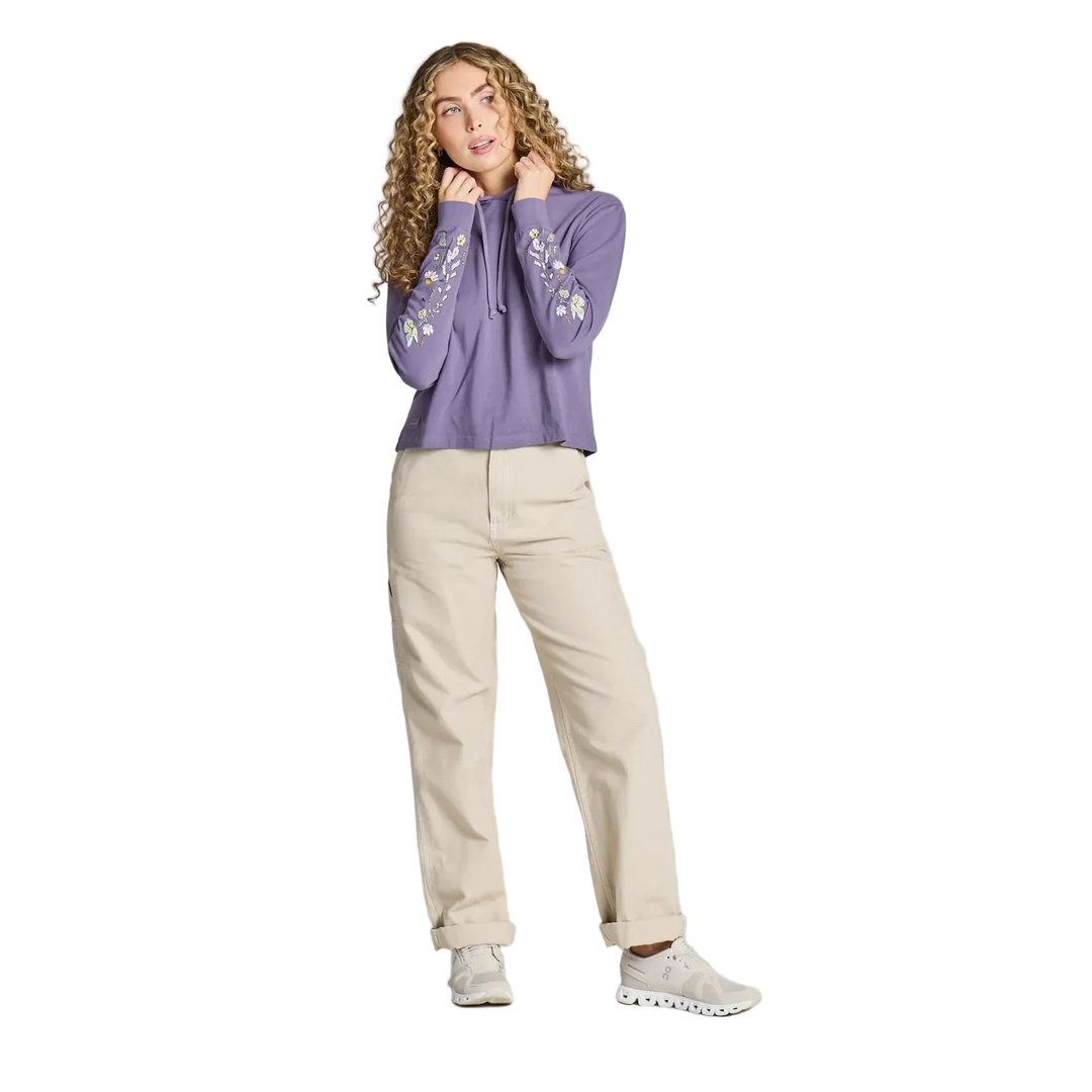 W's Wildflower Wings Crusher Boxy Hoodie