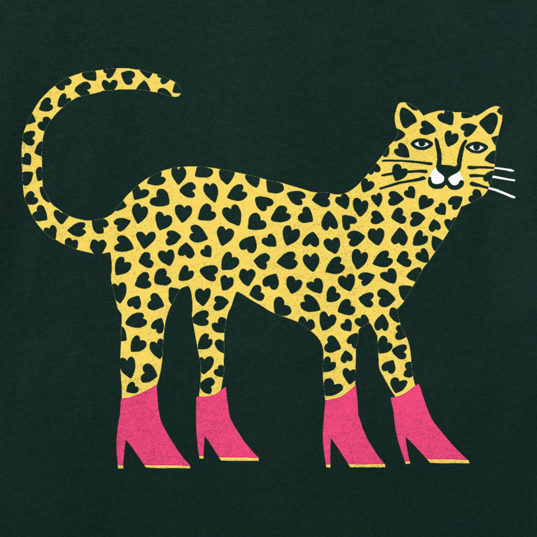 W's Love Leopard Baby Tee