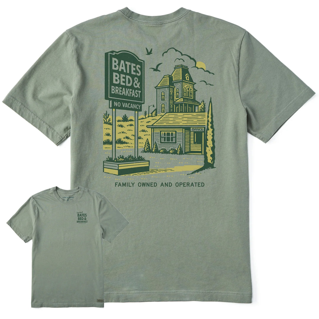 M's Bates Bed & Breakfast Short Sleeve Crusher Tee