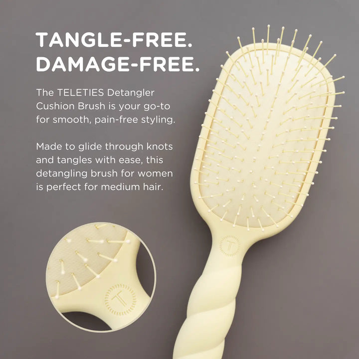 Detangler Hair Brush For Medium Hair - Tan