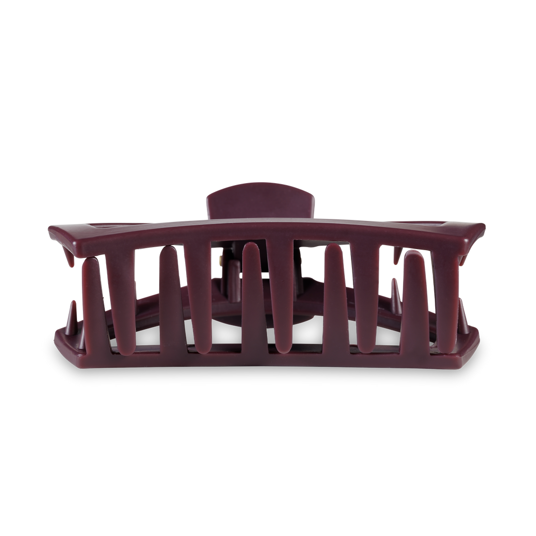 Open Hair Clip | Large | Burgundy Bliss