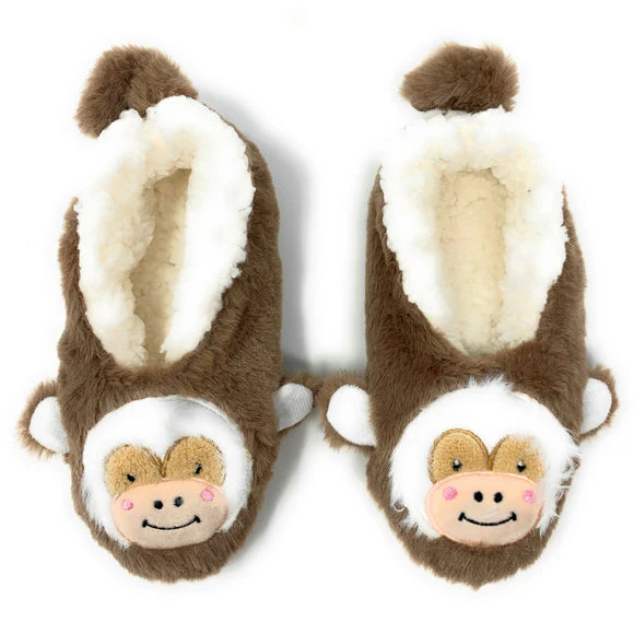 Kid's Let's Monkey Slippers
