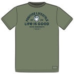 M's S/S Crusher Tee Positive Lifestyle, New Bern Name Drop