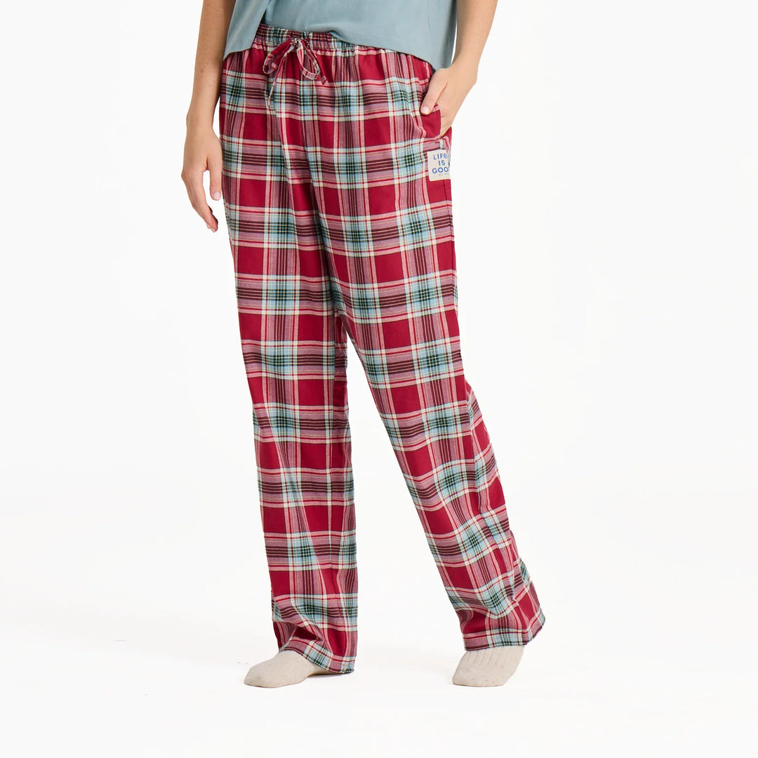 W's Classic Sleep Pant Holiday Plaid