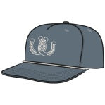 Adult Unisex Ripstop Rope Hat, Double Horseshoe