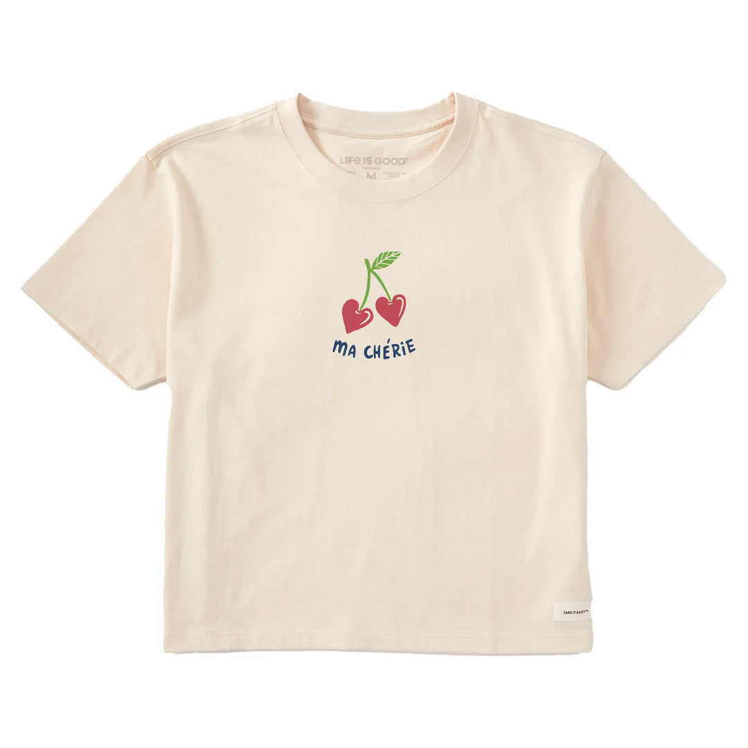 W's S/S Crusher Boxy Tee Ma Cherie
