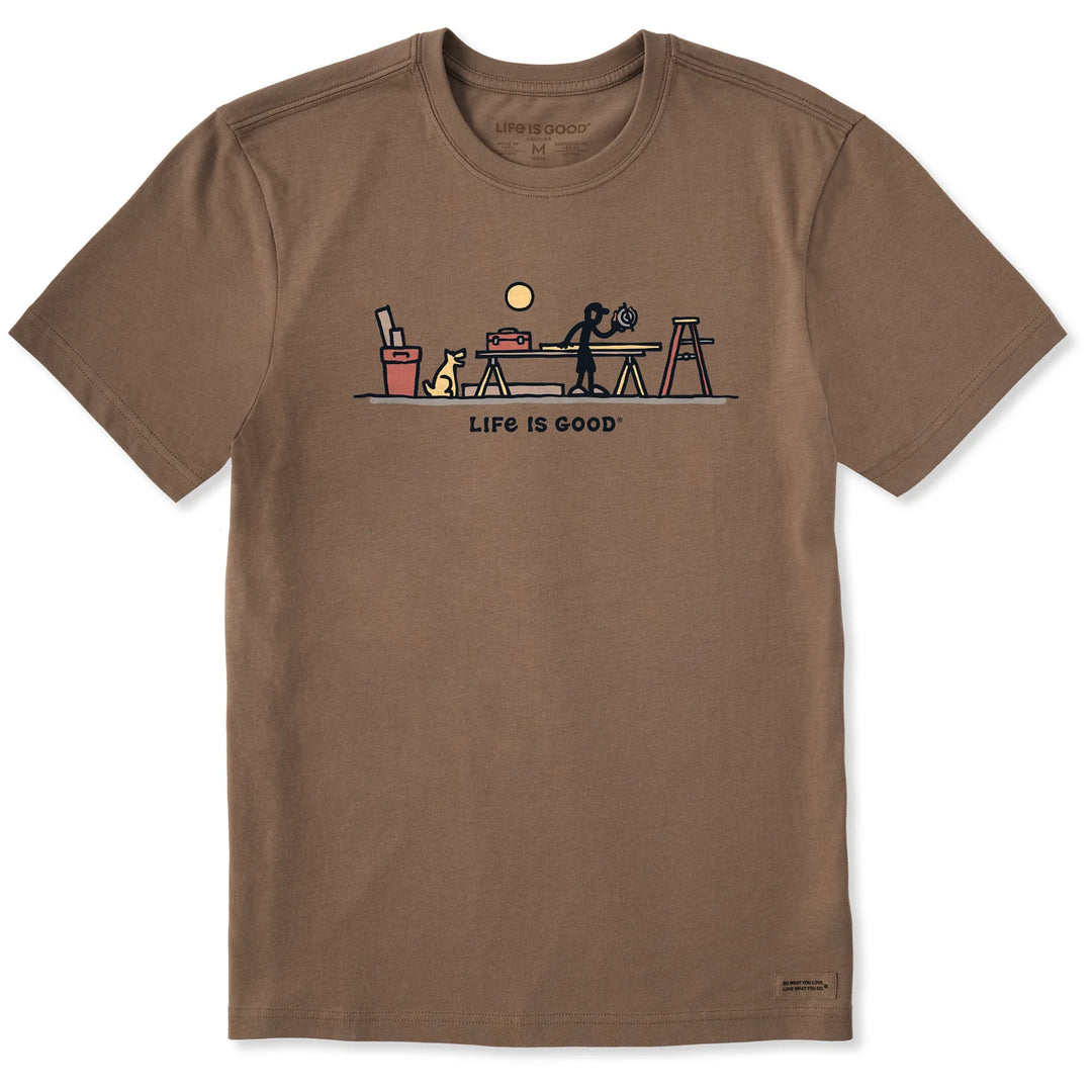 M's S/S Crusher Tee Rocket & Jake Woodwork Vista