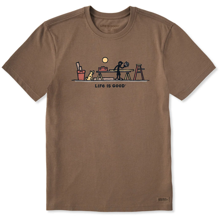 M's S/S Crusher Tee Rocket & Jake Woodwork Vista