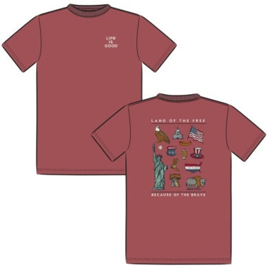 M's Crusher Tee Land Of The Free