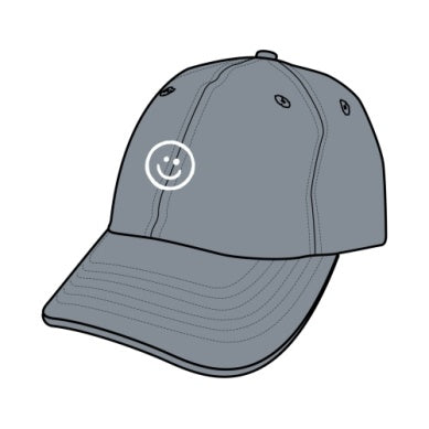 ADULT UNISEX SMILEY FACE CHILL CAP