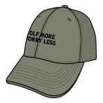 TRUCKER Golf More Worry Less